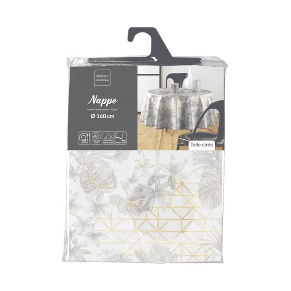 Покривка за маса ø 160 cm Coconut – douceur d'intérieur-image-4
