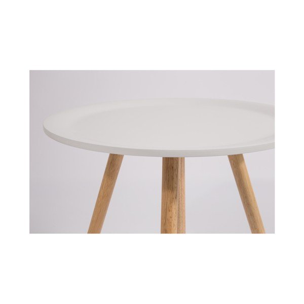 Bílý odkládací stolek Zuiver Two Tone-image-4