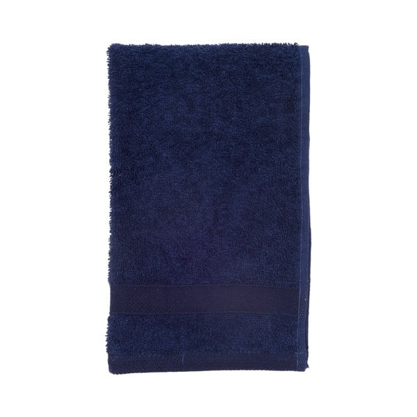 Tmavě modrý froté ručník Walra Frottier, 30 x 50 cm