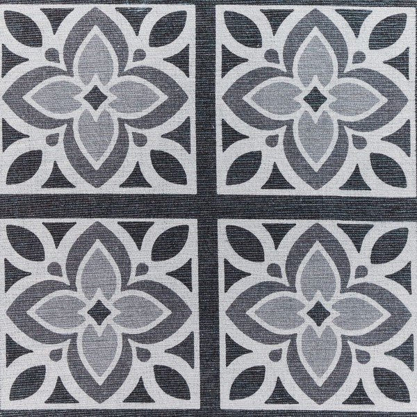 Тъмносива пътека подходяща за пране 76x230 cm Victoria Grey – Think Rugs-image-2