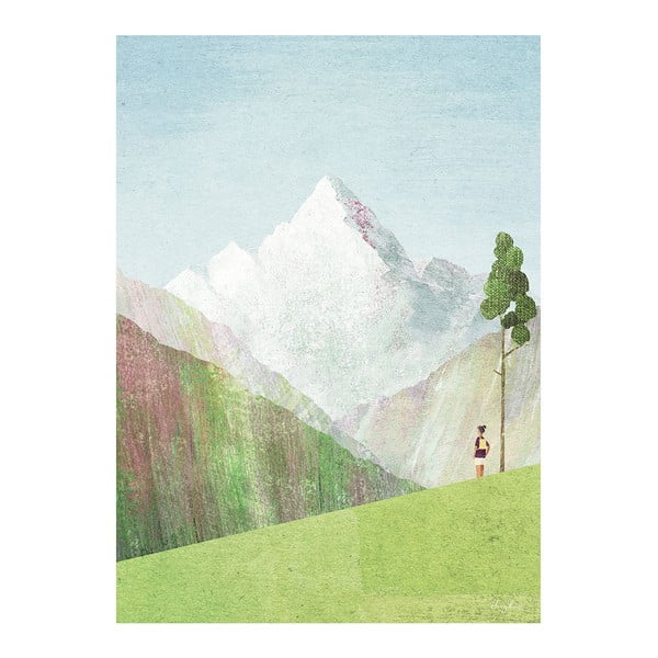 Плакат 30x40 cm Mountains - Travelposter