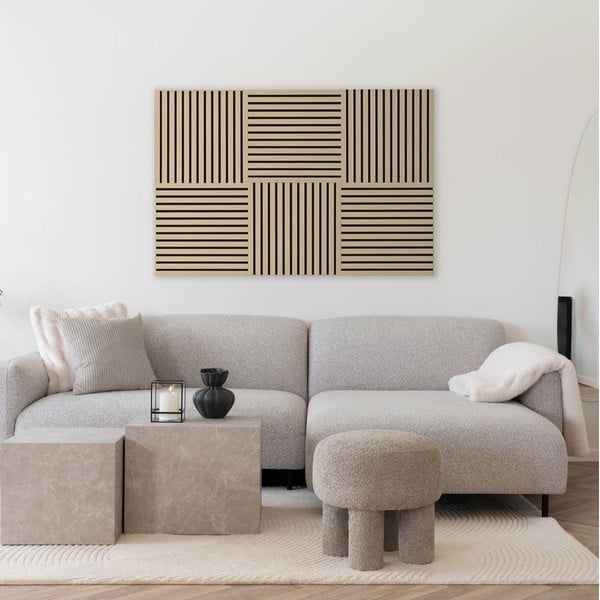 Акустични панели в комплект 2 бр. 52x52 cm Oak – House Nordic-image-1