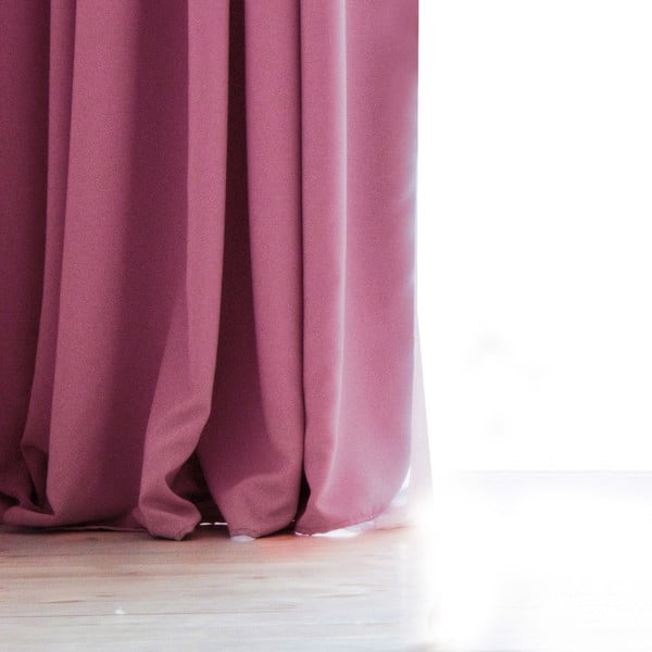 Розова завеса Пиер, 140 x 270 cm - DecoKing