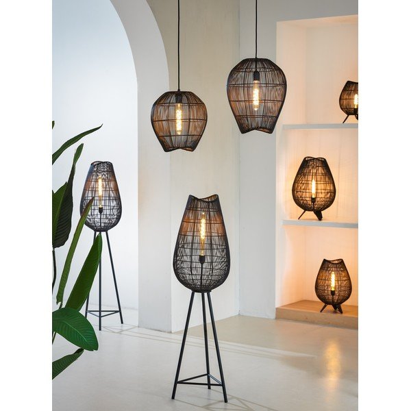 Черна лампа за таван ø 28 cm Yumi - Light & Living-image-1