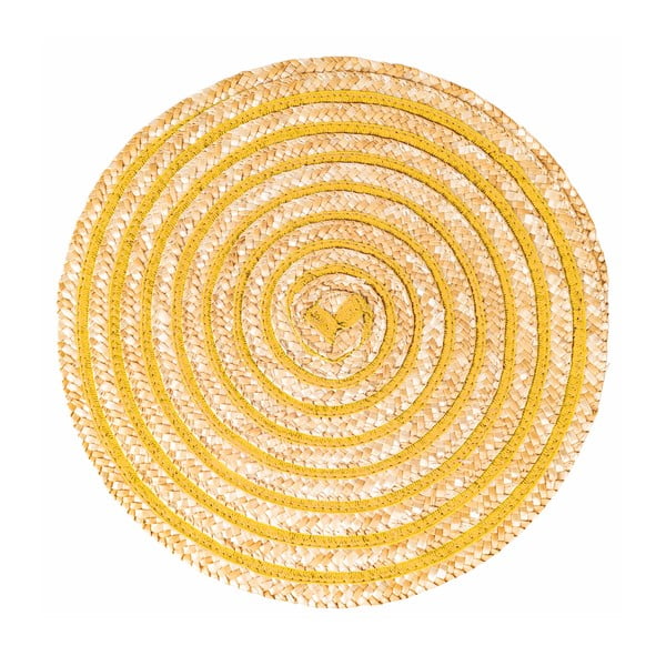 Подложки от рафия 6 броя ø 38 cm Spiral - Villa d'Este-image-2