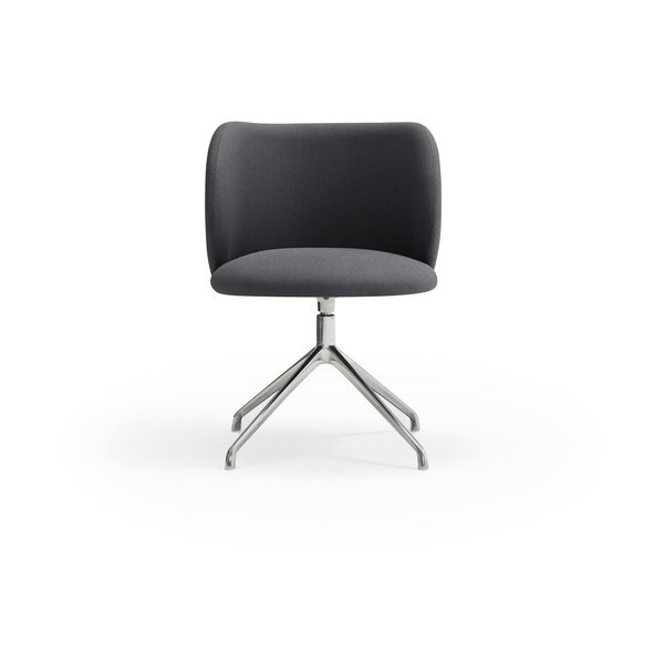 Тъмносив тапициран трапезен стол Mogi – Teulat-image-1