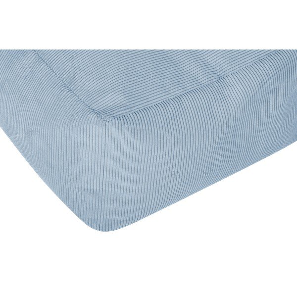 Светлосиня табуретка от рипсено кадифе Keno – noo.ma-image-3