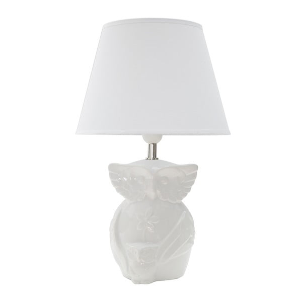 Бяла настолна лампа Gufo - Mauro Ferretti