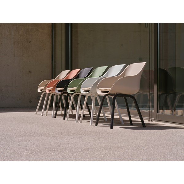 Бежови пластмасови градински столове в комплект от 2 броя Le Soleil Element - Hartman-image-4