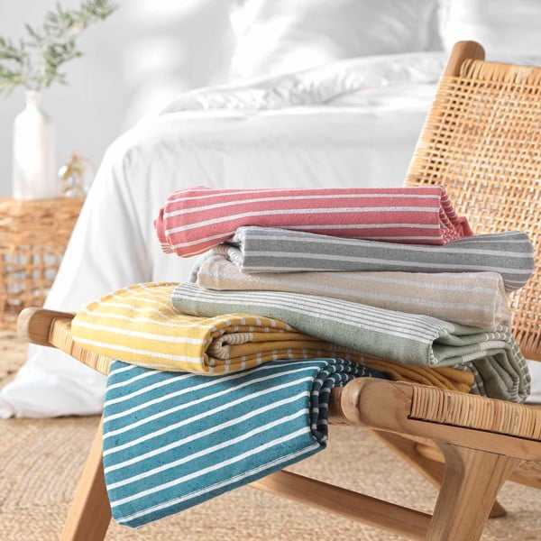 Синьо  покривало за легло 220x240 cm Adele – douceur d'intérieur-image-3