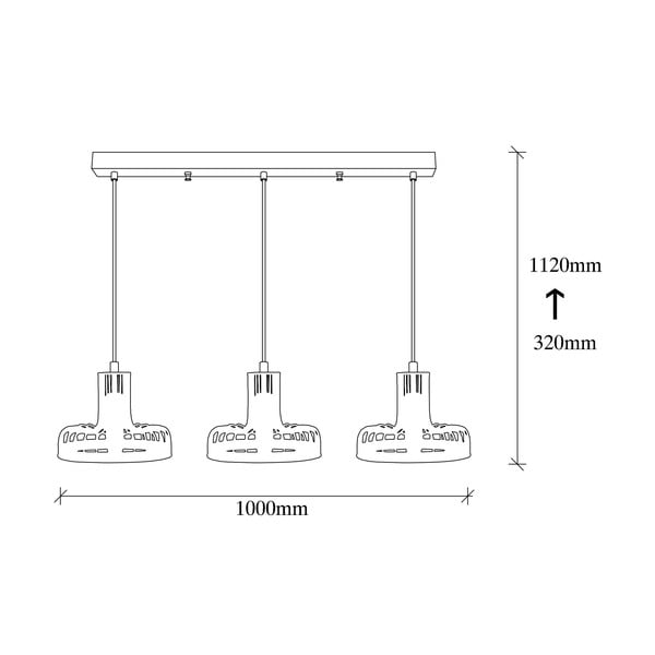 Висящо осветително тяло в черен и меден цвят с метален абажур Fellini – Opviq lights-image-4