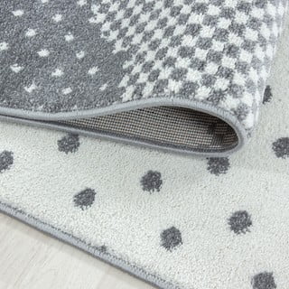 Розово-сив детски килим ø 120 cm Bambi – Ayyildiz Carpets
