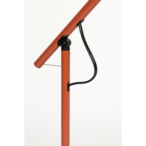 Червена метална настолна лампа (височина 45,5 cm) Aero – White Label-image-4