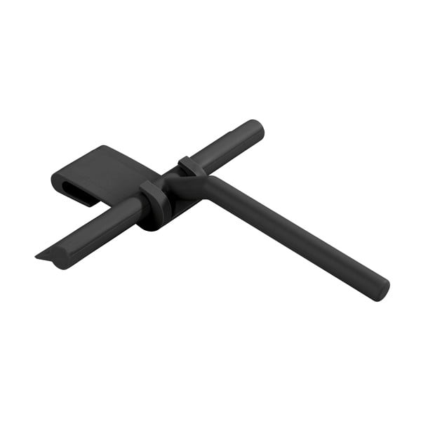 Черна силиконова чистачка за баня Wenko Squeegee Mola-image-4