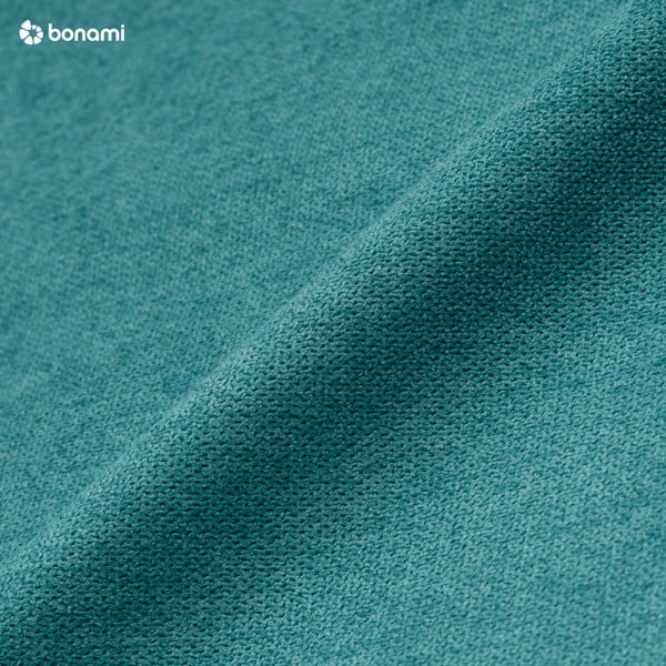 Тюркоазен разтегателен диван Balio, ляв ъгъл - Bobochic Paris-image-1