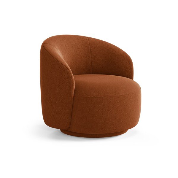 Въртящо се кресло в тухлен цвят Letizia – Micadoni 