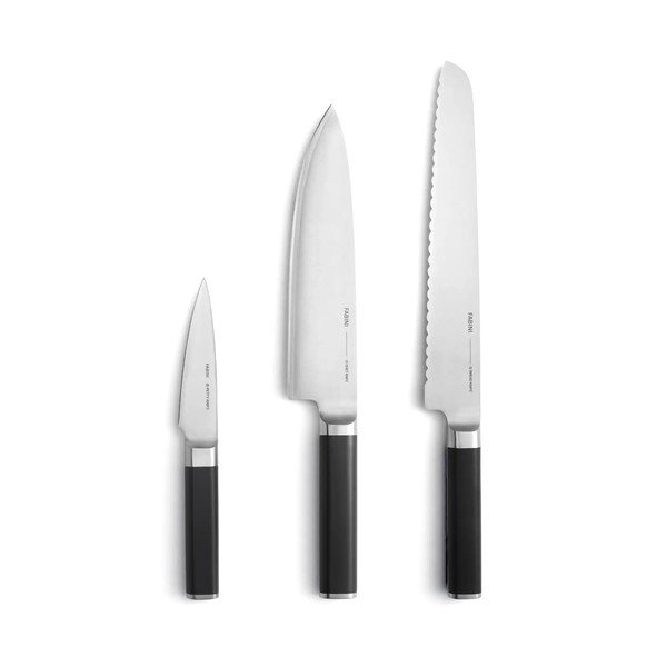 Ножове от неръждаема стомана в комплект от 3 бр. Trino – FABINI