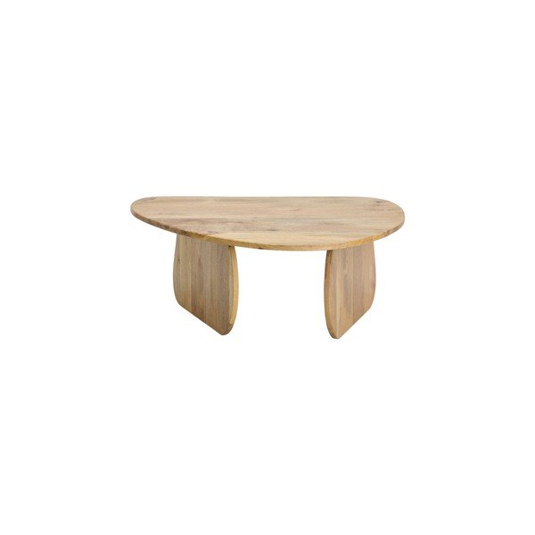 Масичка за кафе от масивно манго в естествен цвят Mushroom – Ellos Home-image-2