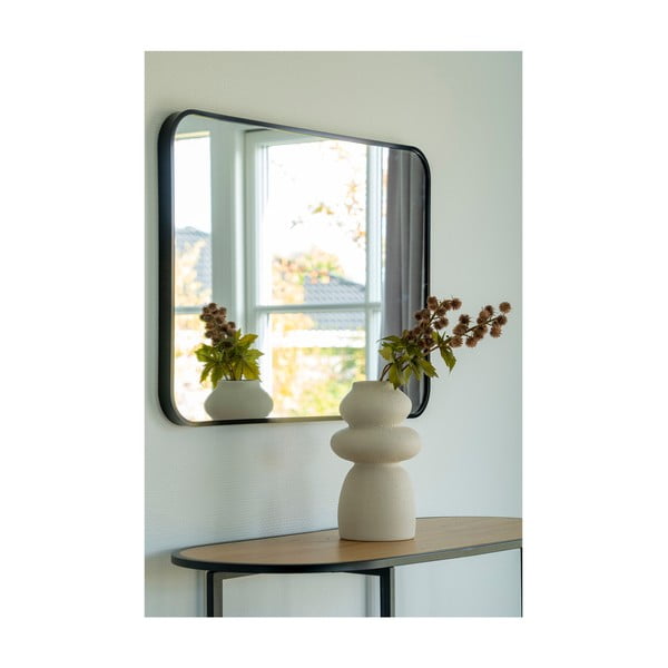 Кремава глинена ваза (височина 26,5 cm) – House Nordic-image-2