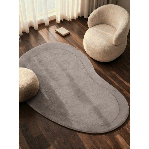 Сив ръчно изработен килим със смес от вълна 125x200 cm Kari Organic – Villeroy&Boch-image-1