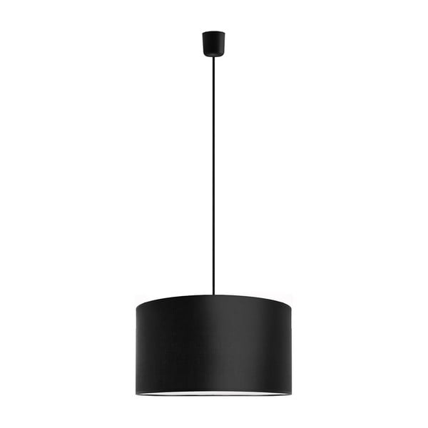 Černé stropní svítidlo Sotto Luce MIKA, Ø 40 cm