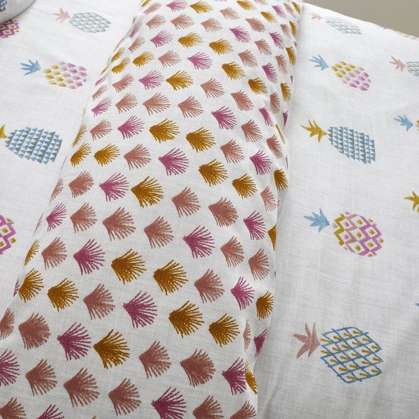 Памучно бебешко спално бельо 200x135 cm Ananas - Pineapple Elephant-image-3