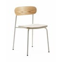 Трапезни столове в комплект от 2 броя в бежово-натурален цвят Adriana - Marckeric