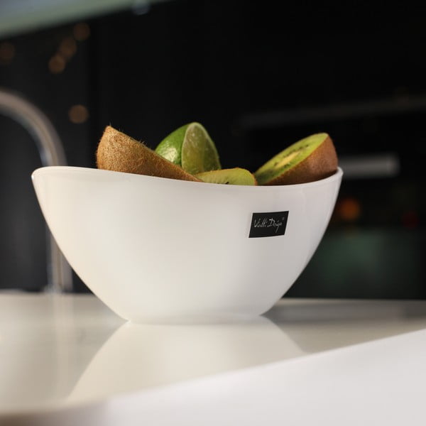 Bílá salátová mísa Vialli Design, 16 cm-image-1