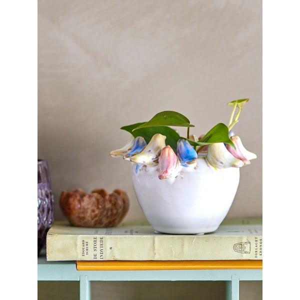 Покритие за кашпа от каменна керамика ø 6 cm Eanna – Bloomingville-image-1