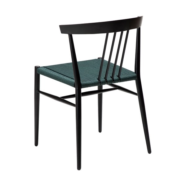 Черно-тюркоазен стол за хранене Sava - DAN-FORM Denmark-image-4