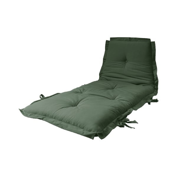 Променлив футон Sit & Sleep Olive Green, 80 x 200 cm - Karup Design