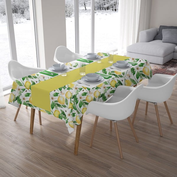 Покривка за маса Пролетни цветя, 180 x 140 cm Honey - Mike & Co. NEW YORK-image-2