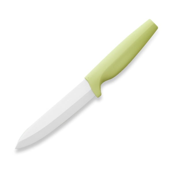 Керамичен нож със зелена дръжка Soft - Brandani