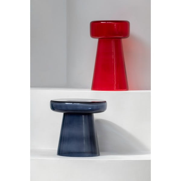 Стъклена кръгла странична масичка ø 41 cm Simpleza  – Leitmotiv-image-2