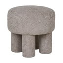 Светлосива табуретка от букле Perth – House Nordic