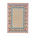 Килим със смес от вълна 180x230 cm Checkered Border – Flair Rugs
