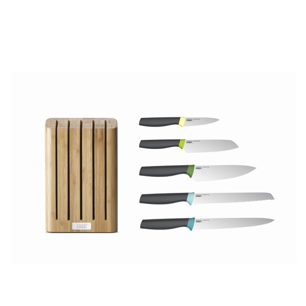 Комплект ножове в бамбукова поставка Elevate - Joseph Joseph-image-4