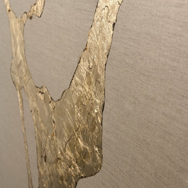 Ръчно рисувана картина 90x120 cm Wild Horizon Gold – Malerifabrikken-image-3