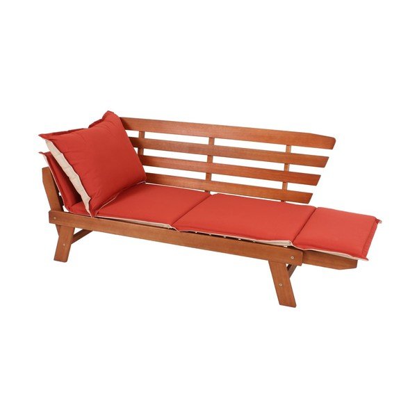 Градинска пейка от евкалиптова дървесина Fortuna - Garden Pleasure-image-3