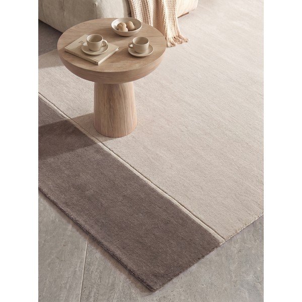 Кафяв/кремав вълнен килим 120x170 cm Quentin – Villeroy&Boch-image-4