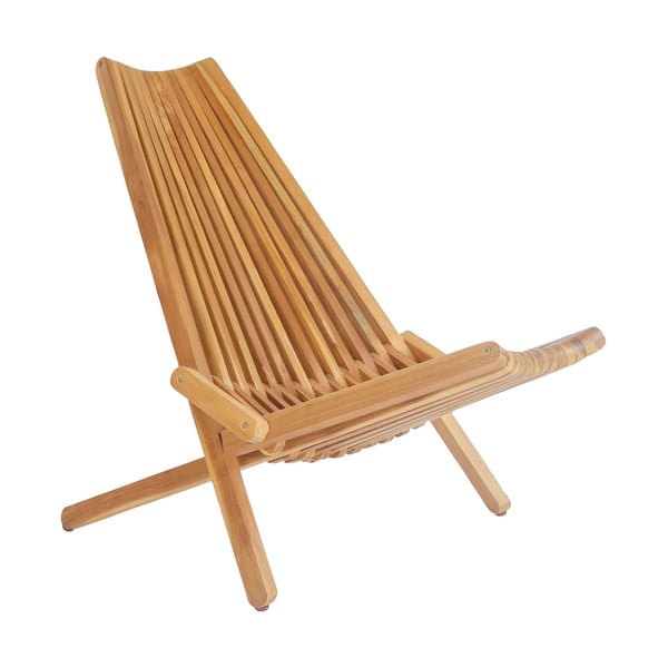 Дървен градински стол в естествен цвят Calero - House Nordic