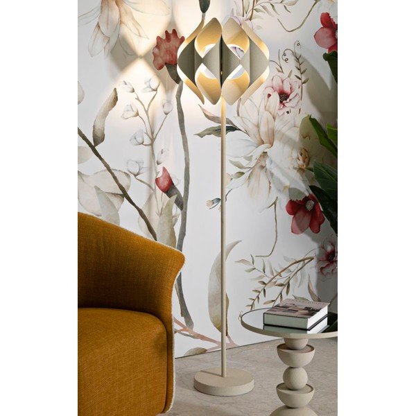 Бежова подова лампа с метален абажур (височина 155 cm) Space – Mauro Ferretti-image-1