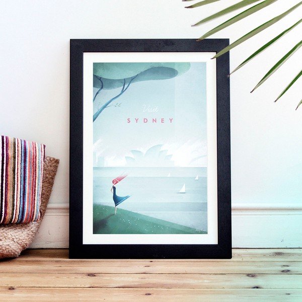 Плакат , A2 Sydney - Travelposter-image-1