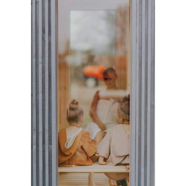 Кафяво муселиново бебешко пончо размер M - Malomi Kids-image-2