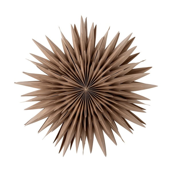 Кафява висяща светлинна декорация ø 50 cm Elijas – Bloomingville