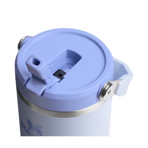 Лилав термос от неръждаема стомана 890 ml IceFlow™ Flip Straw 2.0 Tumbler Dew Drop – Stanley-image-1