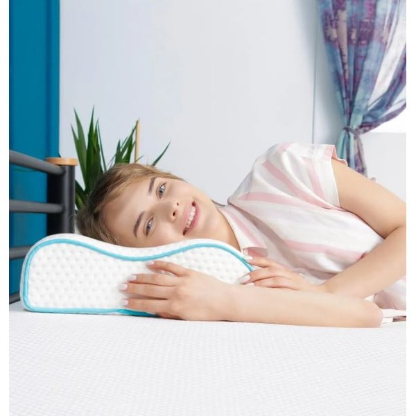 Анатомична възглавница с пълнеж от мемори пяна 42x61,5 cm – Mila Home-image-2