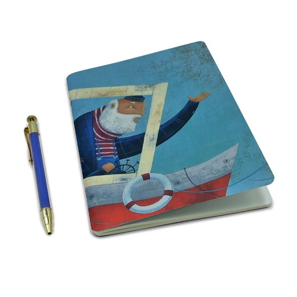Тетрадка с химикалка 96 страници формат A5 Sailor Man - Kartos