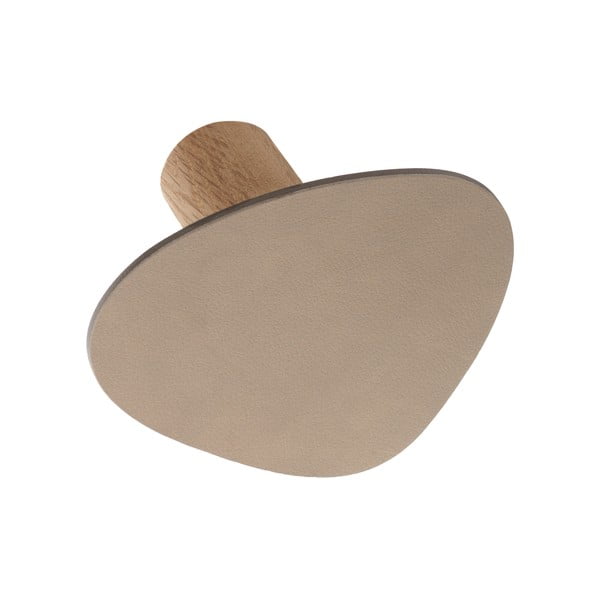 Сиво-бежова стенна стоманена кука Dot L Nupo – LIND DNA