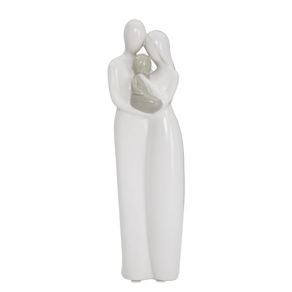 Бяла керамична декоративна фигурка Брюж - Mauro Ferretti